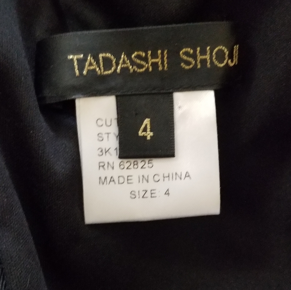 Tadashi Shoji Women’s Sleeveless Peplum Ruffle Floral Cocktail Dress Siz… - Picture 2 of 14